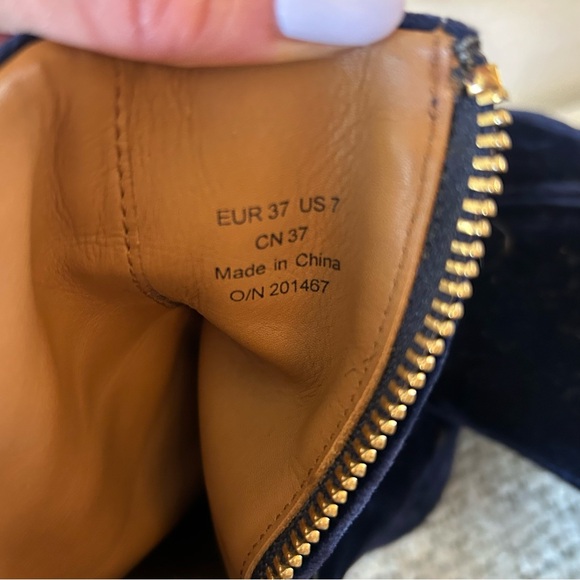 & OTHER STORIES Velvet Platform Booties - Picture 8 of 10